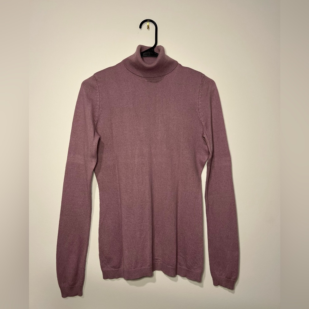 Moda International Purple Mauve Silk Cashmere Sweater